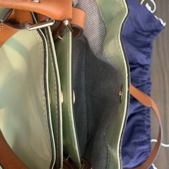 Dooney & Bourke Green Satchel - Picture 4 of 4